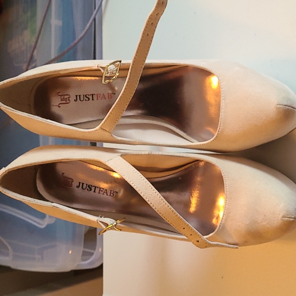 JustFab platform heels